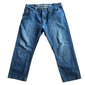 Nautica Men's size 36 x 30 Relaxed Fit Denim Jeans